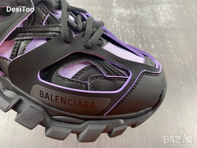 Balenciaga Track Sneaker "Black/Purple" , снимка 12 - Маратонки - 54358818