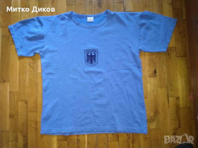 Bundeswehr тениска Адам на въоръжените сили на Западна Германия винтидж размер С-М