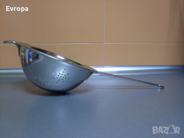 Гевгир и цедка за зеленчуци от неръждаема стомана., снимка 3 - Аксесоари за кухня - 40792284