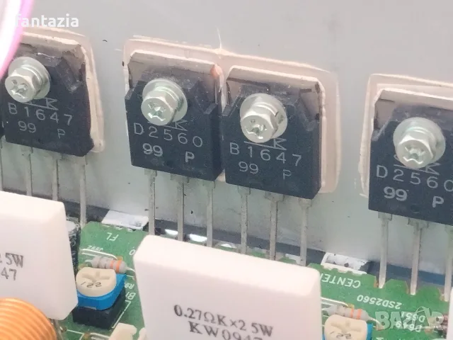 Оригинални транзистори 2SD2560  2SB1647 2560 1647, снимка 3 - Други - 40821491