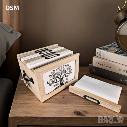 Нов Дървен Фото Албум за Снимки