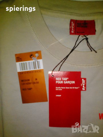 Мъжка тениска Levi's size M, снимка 2 - Тениски - 29422501