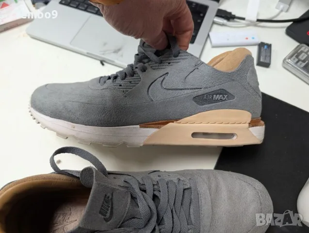 Nike Air Max, сиви, номер 44, снимка 3 - Маратонки - 56505697