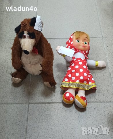 Маша и Мечокът 30см-16лв, снимка 4 - Плюшени играчки - 42747952
