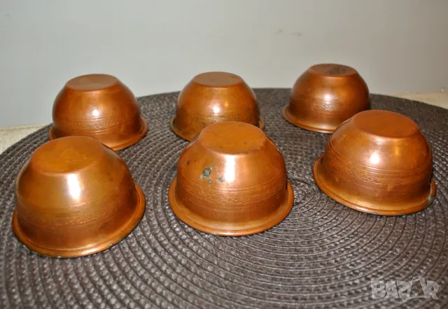 Медни чаши за кафе, снимка 3 - Чаши - 48615465