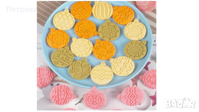 Коледни разглобяеми релефни резци – Коледни играчки, снимка 2 - Форми - 44597235