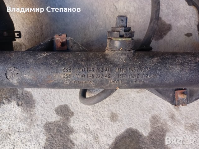  Vw Въздуховод+датчик+гумени колена, снимка 2 - Части - 38131809