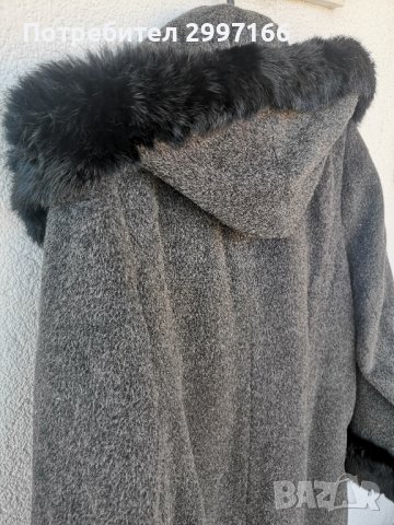 Дамско палто на Adrianno Damianii, снимка 3 - Якета - 44433944