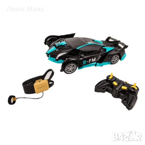 Кола трансформ робот с дистанционно , снимка 2 - Коли, камиони, мотори, писти - 48328483