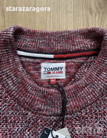 Tommy Hilfiger Slim Fit Pullover 2XL, снимка 7 - Пуловери - 56382384