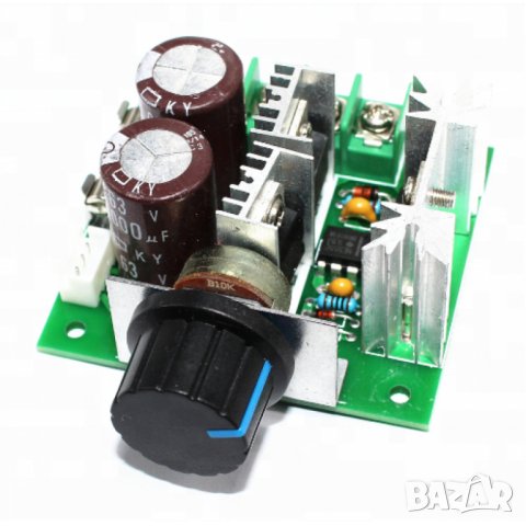 Модул DC motor speed controller PWM 12V-40V 10A, снимка 2 - Друга електроника - 38389550