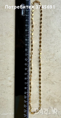 Златно 14К колие Midas 7.62г, снимка 2 - Колиета, медальони, синджири - 54013610