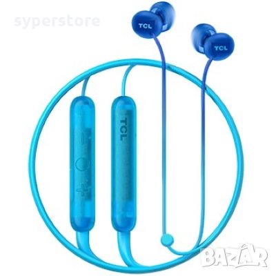 Слушалки Безжични Блутут TCL SOCL300BTBL-EU Сини Тип "Neckband" In-Ear Bluetooth Earphones, снимка 3 - Безжични слушалки - 31091026