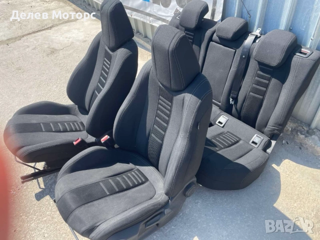 Седалки, салон от Peugeot 308 SW комби (T9), 1.6 BlueHDi, двигател BHZ (DV6FC), (10 JBGY), 120 кс., снимка 2 - Части - 51452926