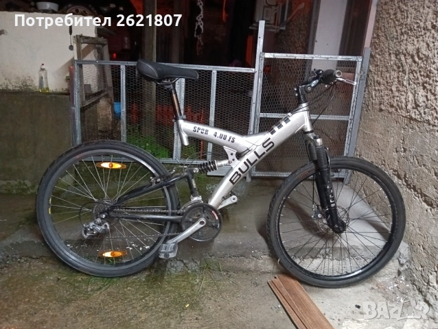 Продавам алуминиев велосипед Bulls 4.0 26-ца с пълно окачваване, снимка 3 - Велосипеди - 52371389