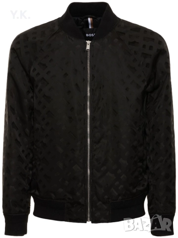 Оригинално мъжко бомбър яке Boss Corondo, снимка 5 - Якета - 51950457