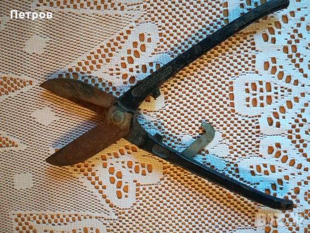 Ножица за ламарина стара  FOPORFORGED, снимка 3 - Други инструменти - 33757539