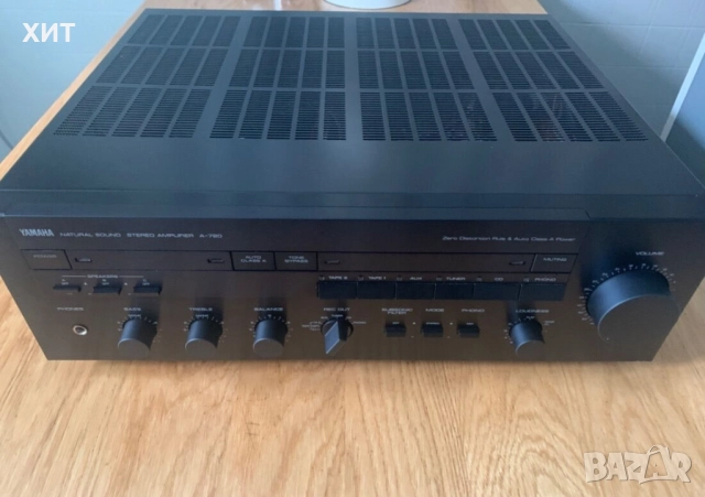 Усилвател YAMAHA A-720 в ТОП състояние, снимка 3 - Ресийвъри, усилватели, смесителни пултове - 52966968
