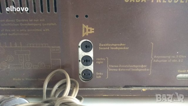 Saba FD 16 stereo receiver-лампова антика, снимка 3 - Ресийвъри, усилватели, смесителни пултове - 40434147