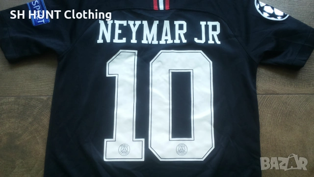 NIKE FC PSG NEYMAR JR Kids FootbalL T-Shirt Размер 10-12 г/ 137-147 см детска футболна тениска 37-68, снимка 3 - Детски тениски и потници - 53308203
