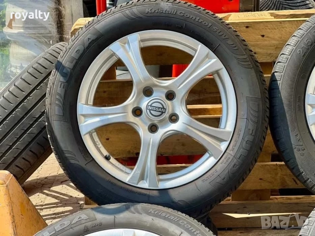 5х114.3 Джанти 17 Цола Nissan Dacia Renault 5x114.3 Нисан Дачия Рено ЕТ 40 J 6.5 Централен отвор 66.