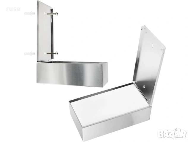 НОВА! Кутия за козметични кърпи салфетки неръждаема стомана, снимка 4 - Други стоки за дома - 53967129