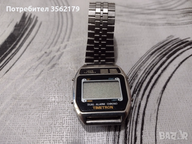 Ретро електронен часовник levis, снимка 6 - Мъжки - 54166129