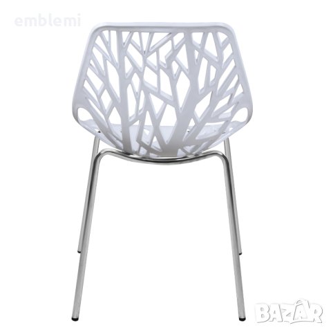 Стол трапезен Elsa HM0023 Бял, снимка 3 - Столове - 44277034