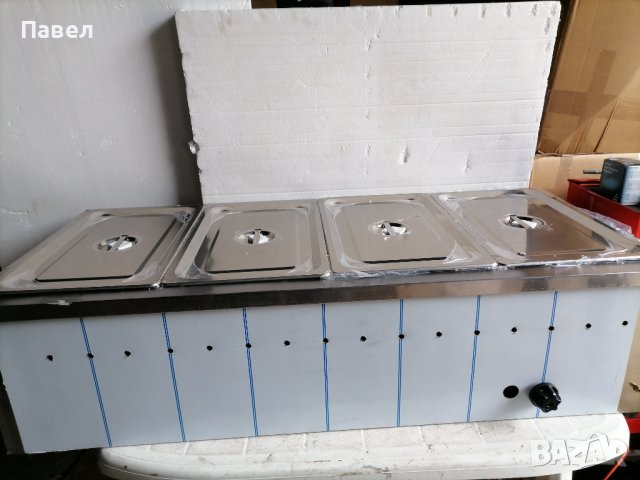 Бен Мари топла витрина газова