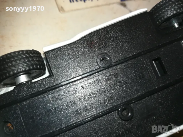 DODGE VIPER-METAL CAR 0510241251, снимка 17 - Колекции - 47470223