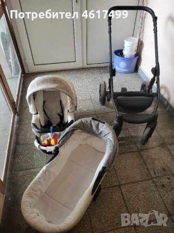 Бебешка количка 2в1, снимка 10 - Детски колички - 51988164