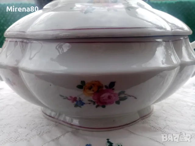 Стар български супник, снимка 2 - Сервизи - 49773859