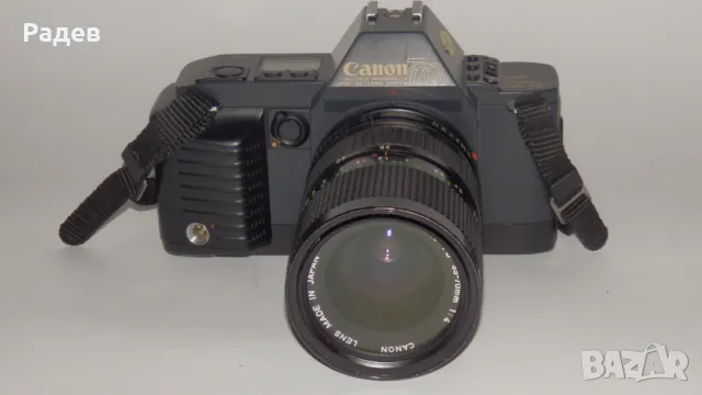 Canon T70 лентов фотоапарат и обектив Canon Zoom  FD 35-70mm 1:4 Macro 
