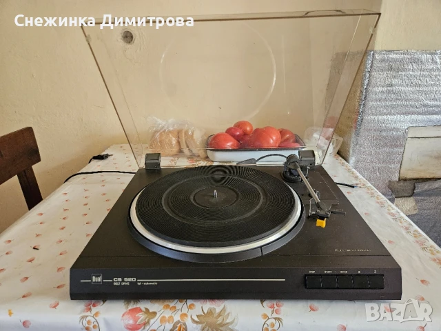 Грамофон Dual CS 520, снимка 4 - Грамофони - 51098330