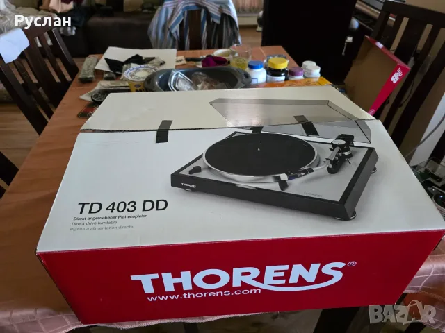 Thorens TD 430 DD, снимка 7 - Грамофони - 56208277
