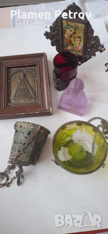 Икона,кандило,Исус Христос 