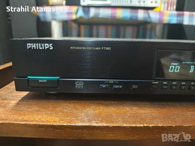 Philips FT 980 Стерео Тунер, снимка 4 - Ресийвъри, усилватели, смесителни пултове - 54351181