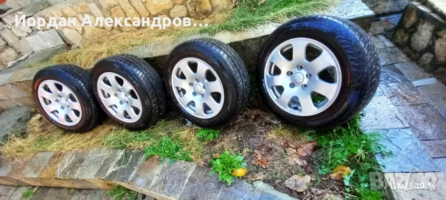 джанти с гуми за АУДИ А4 Б6, снимка 1 - Гуми и джанти - 42461890