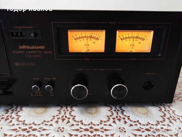 Wirasound-ctd-5000-stereo casette deck, снимка 3 - Декове - 29271113