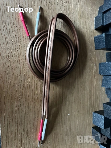 КАБЕЛ ЗА ТОНКОЛОНИ VAN DEN HUL D-352 +VIBORG VB401S BANANA КОНЕКТОР 8броя СЪС СРЕБЪРНО ПОКРИТИЕ, снимка 5 - Други - 53192489