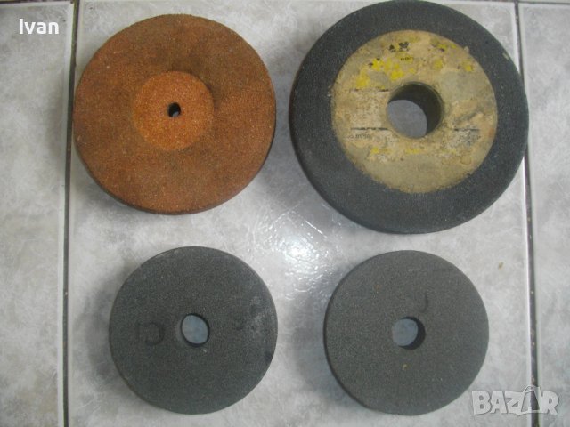 Камък За Шмиргел-Нов ф100мм-Български-ф150мм-ф125мм-Немски-Сив/Червен, снимка 2 - Други инструменти - 36589128