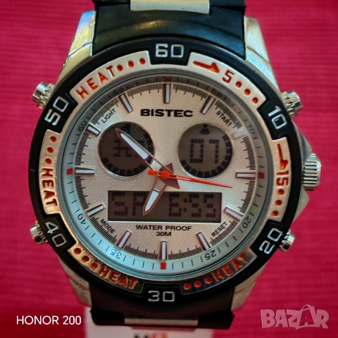 Мъжки кварцов часовник BISTEC. , снимка 2 - Мъжки - 53917175