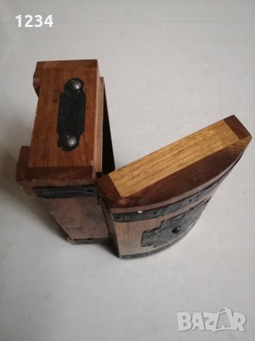 Дървена кутия 16 х 10 h 8 cm. , снимка 3 - Други стоки за дома - 34495056