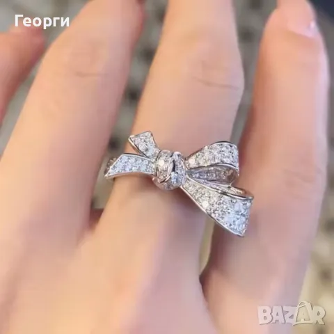 Graff пръстен с мойсанити