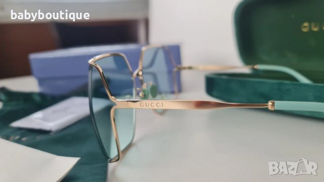 GUCCI light green, снимка 3 - Слънчеви и диоптрични очила - 40108722