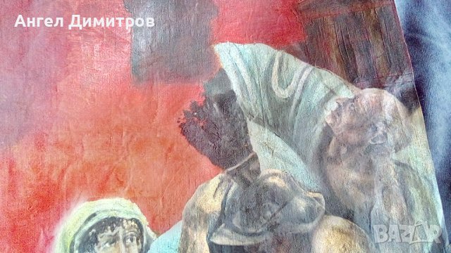 Последният ден на Помпей маслена картина платно , снимка 2 - Картини - 38451621