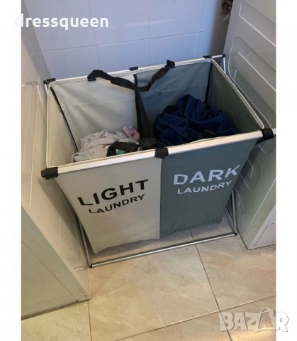3064 Сгъваем кош за пране с 3 отделения, снимка 12 - Други - 34251518