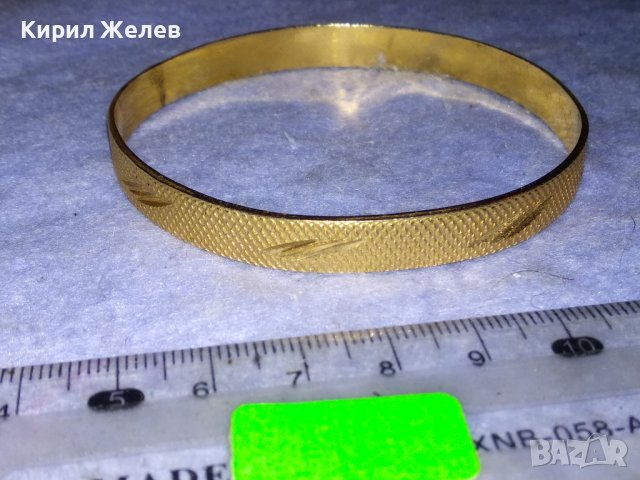 СТАРА ДЕБЕЛО ПОЗЛАТЕНА РЪЧНО ОРНАМЕНТИРАНА РЕТРО ГРИВНА / МИНЕРАЛСУВЕНИР от БЛАГОРОДНА СТОМАНА 37970, снимка 14 - Антикварни и старинни предмети - 40856401