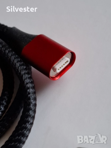 USB магнитни кабели за зареждане на телефон, 1 и 3м., снимка 12 - USB кабели - 47207940