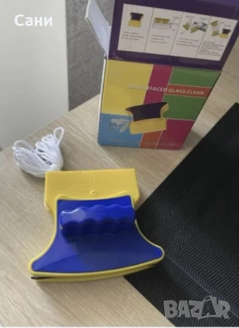 Магнитен уред за двустранно почистване на стъкла, снимка 6 - Други стоки за дома - 51030526